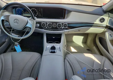 2016 Mercedes-Benz S 550 4Matic z USA, uszkodzony, nr VIN WDDUG8FB7GA208570